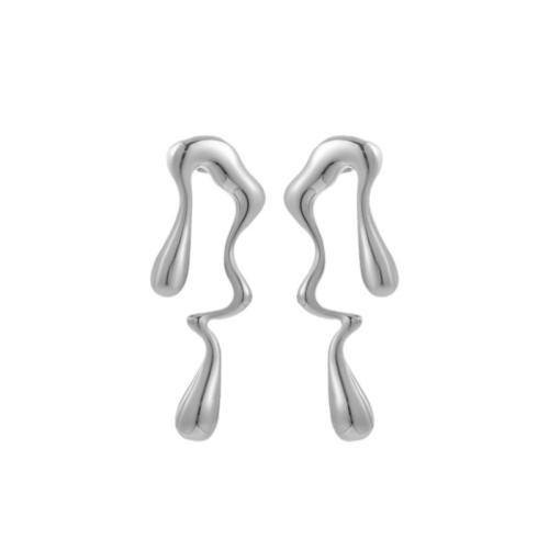 Titanium Steel Earrings, Vacuum Ion Plating & for woman 