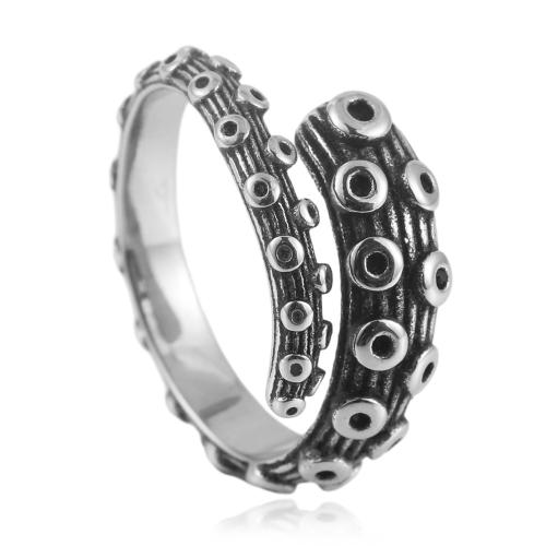 Stainless Steel Finger Ring, 304 Stainless Steel, polished, fashion jewelry & Unisex width 10mm [