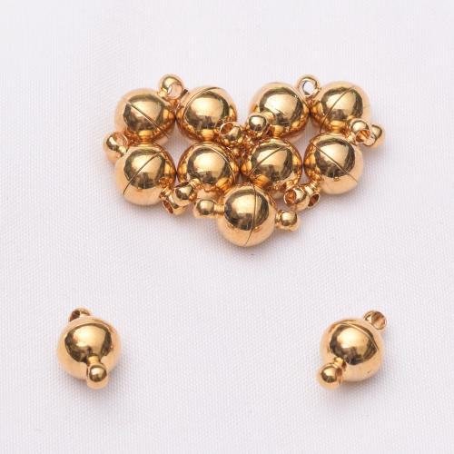 Brass Magnetic Clasp, gold color plated, DIY 