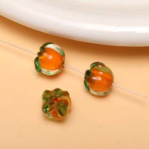 Perles de verre végétales, chalumeau, bijoux de mode & DIY, couleurs mélangées Vendu par PC
