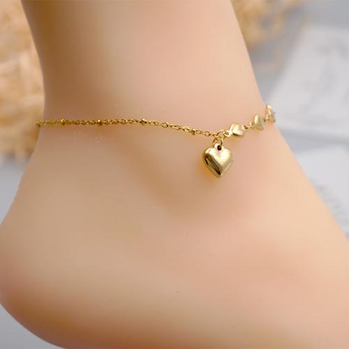 Titanium Steel Jewelry Set, with Freshwater Pearl, plated, fashion jewelry golden, Anklet length 20+5.5cm, bracelet length 16.5+3.5cm, necklace length 38+5.5cm 