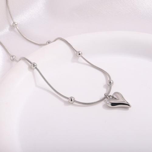 Stainless Steel Jewelry Necklace, 304 Stainless Steel, with Titanium Steel, plated, for woman 