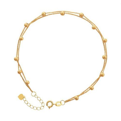 Stainless Steel Chain Bracelets, 304 Stainless Steel, handmade, for woman, golden cm 