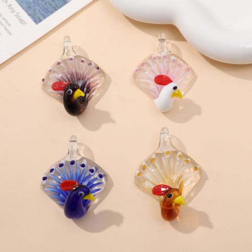 Animal Lampwork Pendants, Peacock, fashion jewelry & DIY [