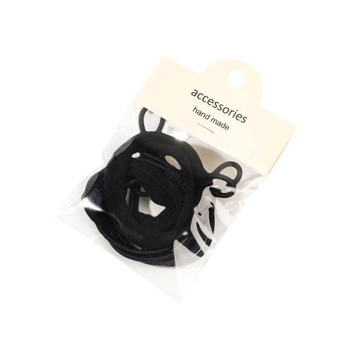Elastisches Haar-Band, Stoff, handgemacht, für Frau, keine, 5PCs/Tasche, verkauft von Tasche
