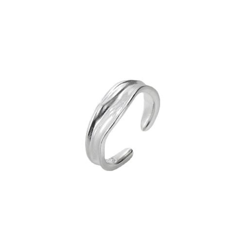 925 пробы Манжеты палец кольцо, Корейский стиль & Женский, размер:5-6.5, продается PC