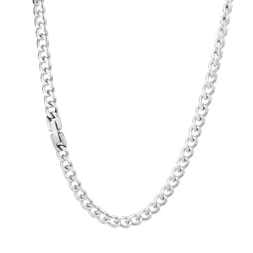Stainless Steel Jewelry Necklace, 304 Stainless Steel, fashion jewelry & Unisex, original color Approx 56 cm 