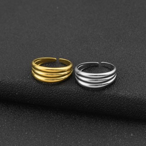 Stainless Steel Finger Ring, 304 Stainless Steel, fashion jewelry & Unisex Width 8.2 mm 