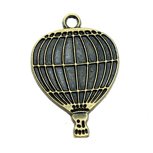 Zinc Alloy Jewelry Pendants, Hot Balloon, plated, vintage & fashion jewelry & DIY 