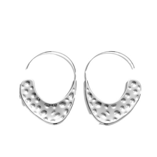 Titan Stahl Ohrringe, Titanstahl, Vakuum-Ionen-Beschichtung, verschiedene Stile für Wahl & für Frau, keine, verkauft von Paar