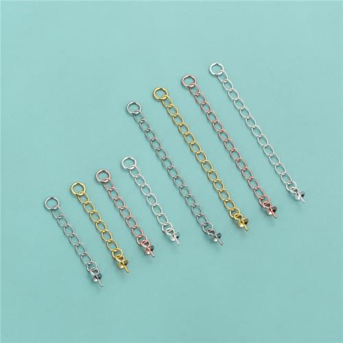 Sterling Silver Extender Chain, 925 Sterling Silver, DIY 