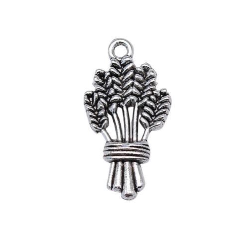 Zinc Alloy Jewelry Pendants, Wheat, antique silver color plated, vintage & fashion jewelry & DIY 