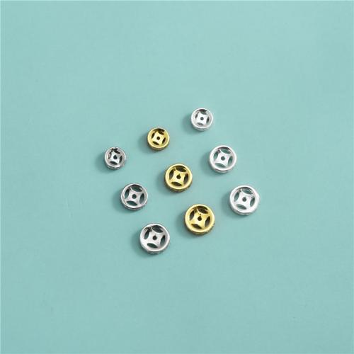 Perles intercalaires en argent , argent sterling 925, DIY & normes différentes pour le choix & pavé de micro zircon, plus de couleurs à choisir, Vendu par PC