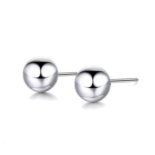 Stainless Steel Stud Earring, 316L Stainless Steel, plated & for woman 