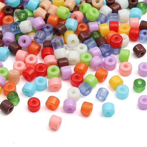 Mixed Glass Seed Beads, Round Bugle, DIY Approx 1.5mm, 100/Bag 