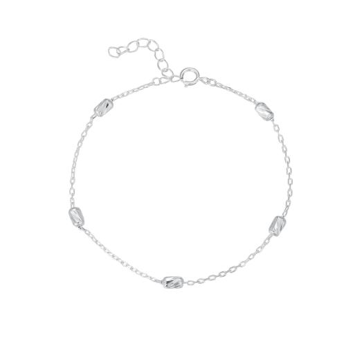 Sterling Silver Bracelets, 925 Sterling Silver, for woman, silver color 