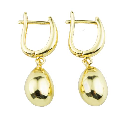 Brass Dangle Earring, high quality plated, fashion jewelry & for woman 