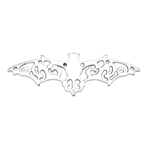 Zinc Alloy Animal Pendants, Bat, antique silver color plated, vintage & fashion jewelry & DIY & hollow 