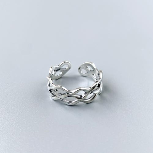 Стерлингового серебра кольцо, 925 пробы, ювелирные изделия моды & разные стили для выбора & Женский, размер:7, продается PC[