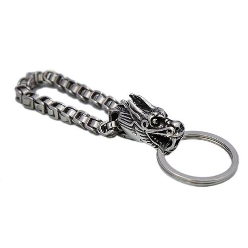 Stainless Steel Key Chain, 304 Stainless Steel, Unisex, original color 