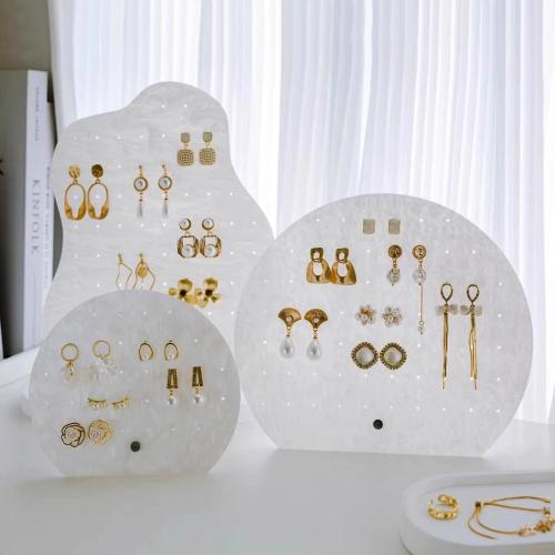 Multi Purpose Jewelry Display, Acrylic, with Iron white 