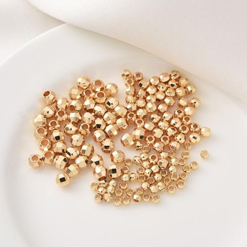 Brass Spacer Beads, plated, DIY golden 