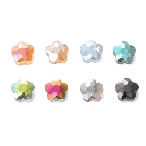 Perles en verre florales, DIY, plus de couleurs à choisir Environ 1mm Vendu par sac[