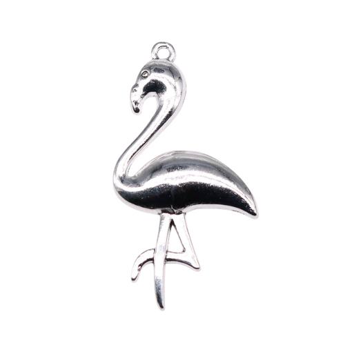Zinc Alloy Animal Pendants, Bird, antique silver color plated, vintage & fashion jewelry & DIY 