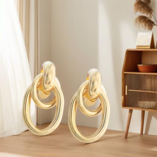 Zinc Alloy Drop Earring, plated, for woman [