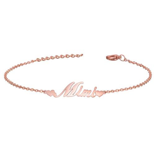 Stainless Steel Charm Bracelet, 304 Stainless Steel, with 5cm extender chain, plated, for woman cm [