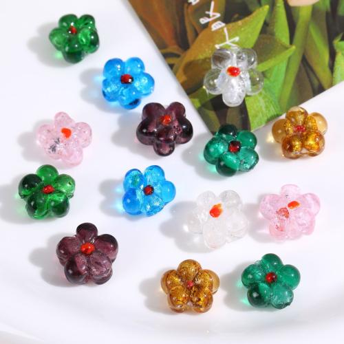 Flower Lampwork Beads, fashion jewelry & DIY 20mm [