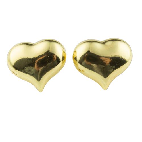 Sterling Silver Stud Earring, 925 Sterling Silver, Heart, fashion jewelry & for woman 
