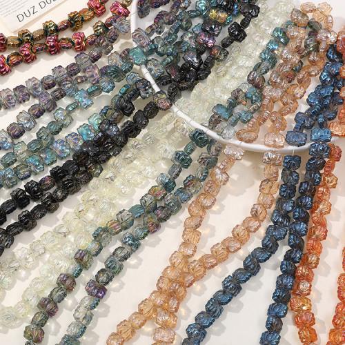 Glass Beads, Flower, fashion jewelry & DIY 