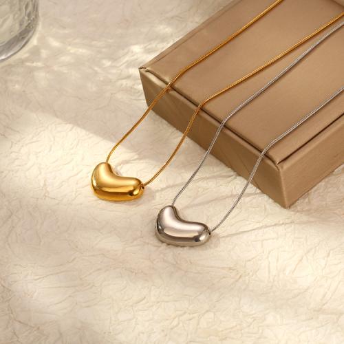Stainless Steel Jewelry Necklace, 304 Stainless Steel, with 5CM extender chain, plated, for woman cm 