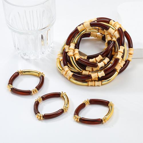 Resin Jewelry Sets, Copper Coated Plastic, with Resin, plated, fashion jewelry & for woman 
