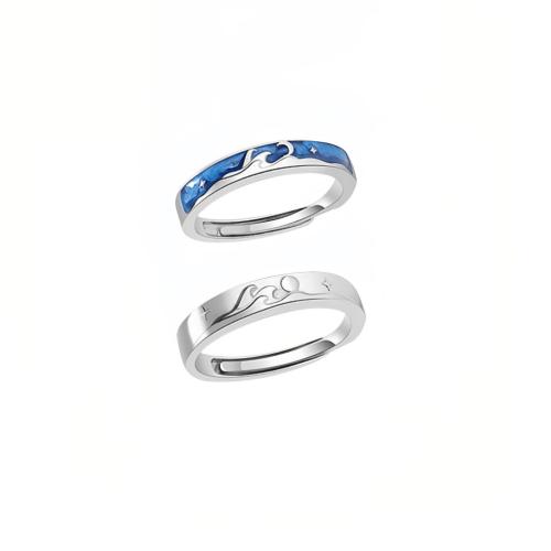Палец кольцо-латунь, Латунь, ювелирные изделия моды & Мужская & разные стили для выбора, размер:7, продается PC