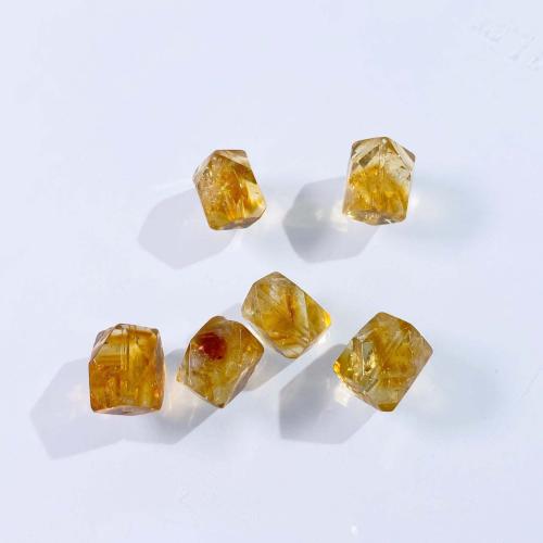Citrin Naturperlen, Gelbquarz Perlen, DIY, gelb, 10x12mm, verkauft von PC[