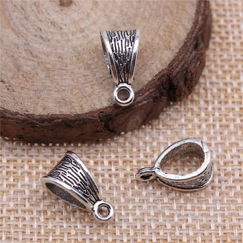 Zinc Alloy Jewelry Bail, antique silver color plated, vintage & fashion jewelry & DIY [