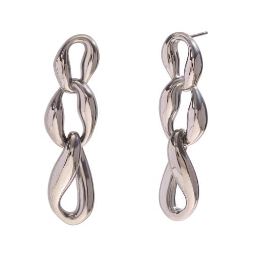 Stainless Steel Drop Earring, 304 Stainless Steel, fashion jewelry & for woman & hollow 