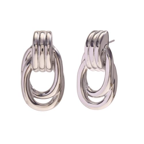 Stainless Steel Drop Earring, 304 Stainless Steel, fashion jewelry & for woman & hollow 