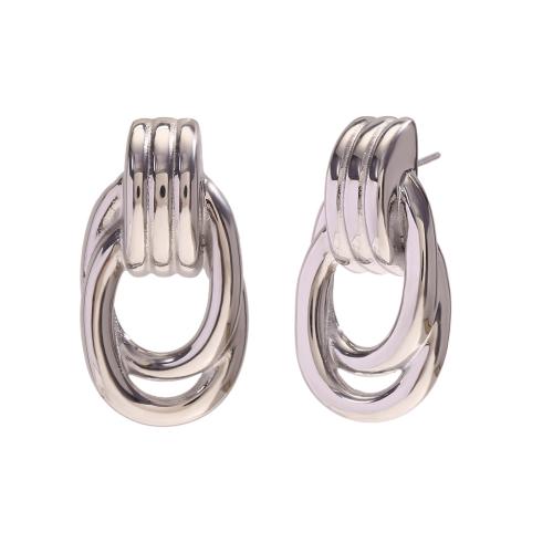 Stainless Steel Drop Earring, 304 Stainless Steel, fashion jewelry & for woman & hollow [