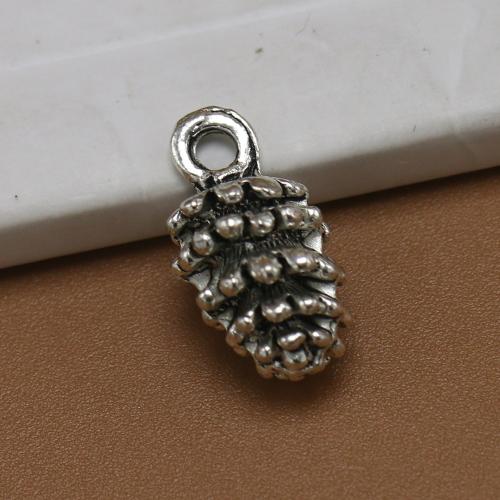 Zinc Alloy Food Pendant, Pinecone, antique silver color plated, vintage & fashion jewelry & DIY Approx [