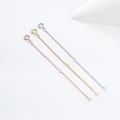 Sterling Silver Extender Chain, 925 Sterling Silver, DIY 