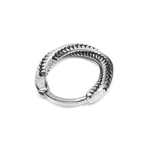 Stainless Steel Huggie Hoop Earring, 304 Stainless Steel, fashion jewelry & Unisex, original color 