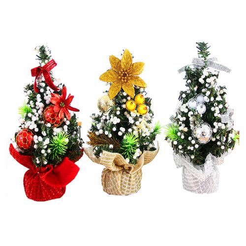 PVC Plastic Decoration, with Cloth, Christmas Tree, handmade, Christmas Design 200mm [