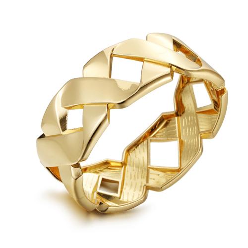 Fashion bracelet en alliage Zinc, alliage de zinc, Placage, pour femme, doré, Vendu par PC