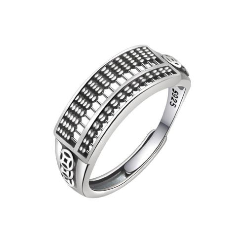 Стерлингового серебра кольцо, Серебро 925 пробы, Другое покрытие, Женский, оригинальный цвет, продается PC