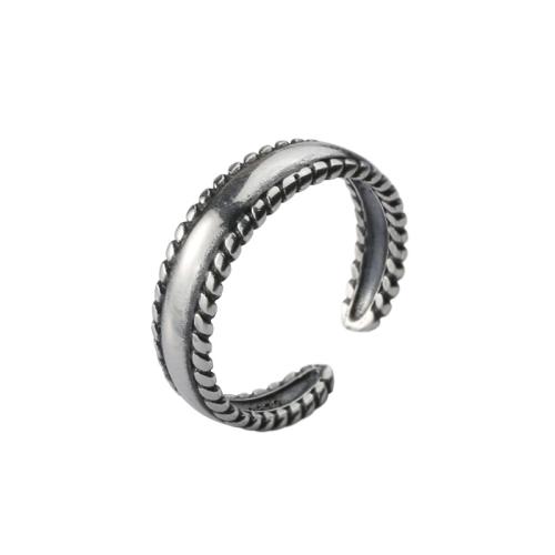 Sterling Silver Finger Ring, 925 Sterling Silver, Unisex, silver color 