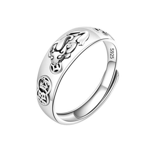 Sterling Silver Finger Ring, 925 Sterling Silver, plated, for woman, silver color 