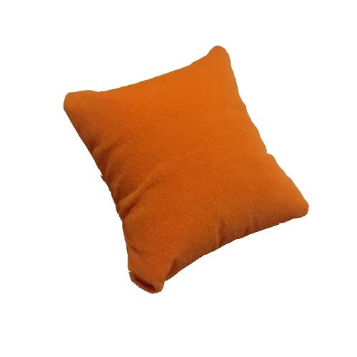 Velveteen Jewelry Display Pillow, with Non-woven Fabrics & Linen & PU Leather, durable [